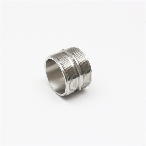 custom made cnc precision machining parts stainless coupling