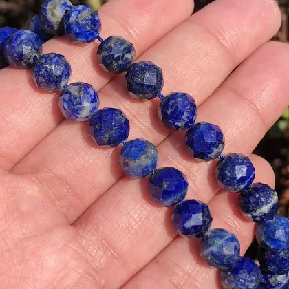 Natural Lapis Lazuli Round Beads