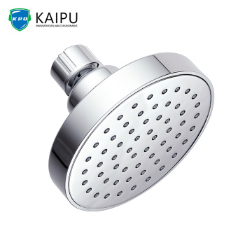 Round Abs Plastic Plastic Bathroal Pluasfall Shower Head