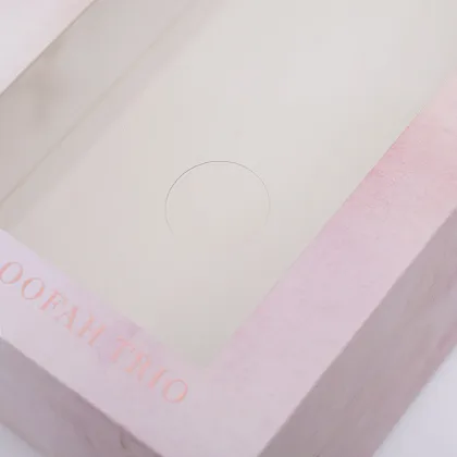 Skin Care Facial Mask Packaging Window Box Customized