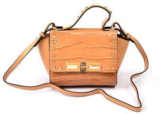 Fashion Nude Ladies Crossbody Bags , Croco Embossed Pattern