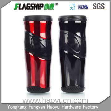 new design 500ml double wall vacuum stainless steel vacuum auto mug