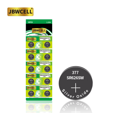 SR626SW 377 Silver Oxide Watch Battery 1.55V