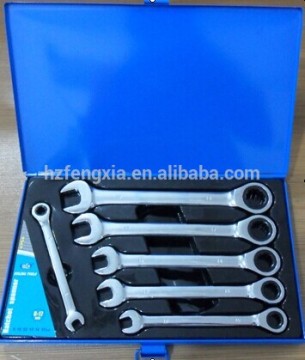 6pcs ratchet comb. wrench set