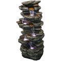 6 Tiers Rocks Outdoor Water Fountain