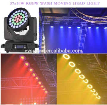 led moving head wash light 37*10w RGBW 4IN1