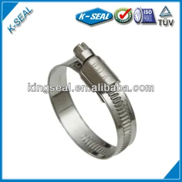 German type worm drive Stainless Steel pipe joints KEBF9X110SS