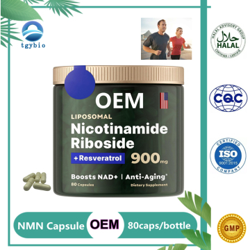 OEM 맞춤형 지방종 NAD 보충제 NMN 캡슐