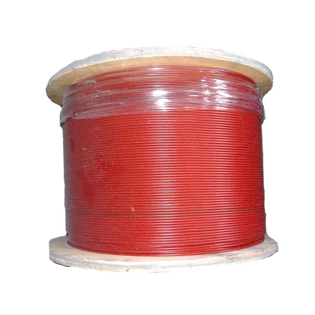 Coated Steel Wire Rope 7X19 14mm