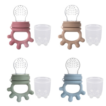 Newborn BPA-Free Silicone Spoon & Juice Extractor for Baby Food Feeder