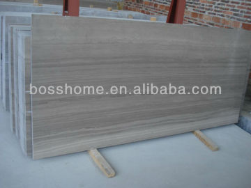 High quality white wooden marble for bathroom vanity and floor tile