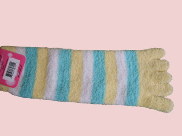 Five Toe Feather Winter Socks (Z-72610)