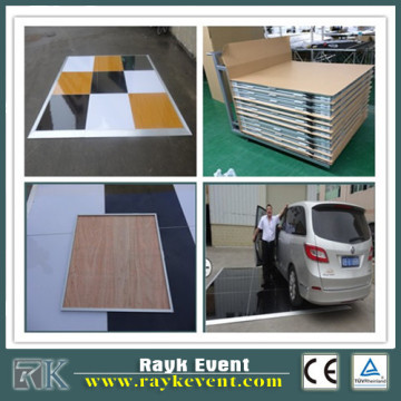 Other Flooring Type White Dance Floor Wooden Stage Floor