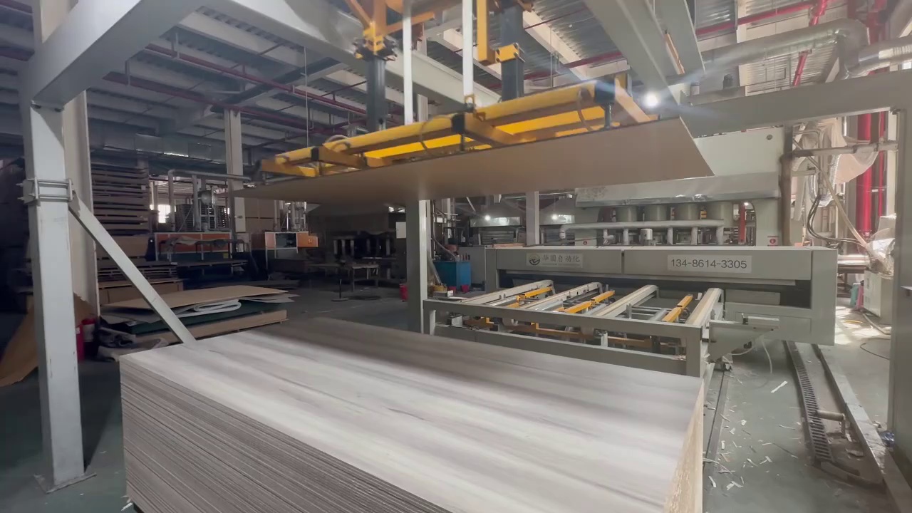 UV Glossy Laminated Pet Particleboard Melamine MDF Interior Wall Panel
