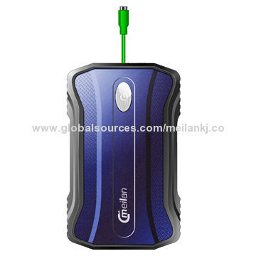 Water-resistant Bike Power Bank, Output DC 5V/2.1A, Used for Bicycle GPS/Bike Camera
