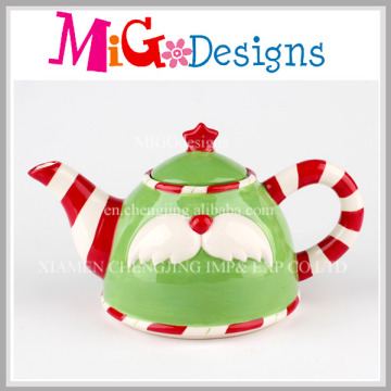 Jaunty Coffee Beverage Ceramic Teapot for Christmas Wholesale