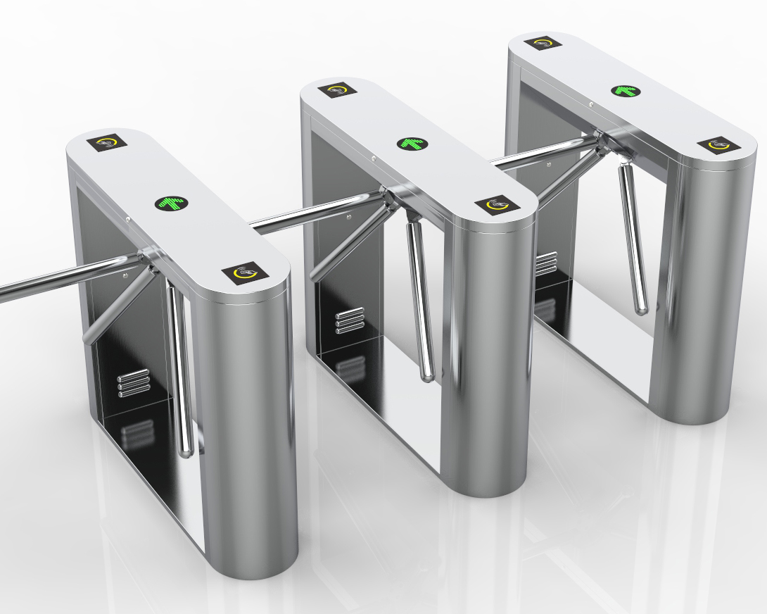 Pedestrian 3 Arm Tripod Turnstiles