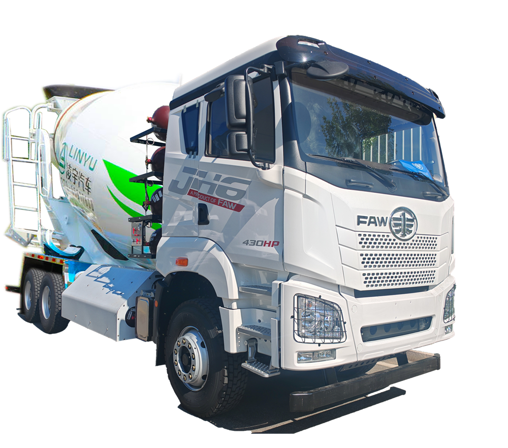 Customizable JH6 Cement Truck for Construction Projects