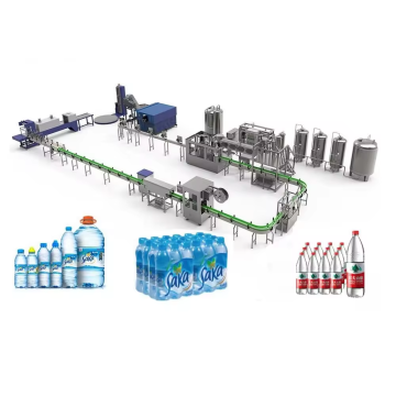 Línea de producción de la máquina de llenado de agua pura