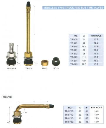 Tire Valves for Trucks and Buses V3-20 Series