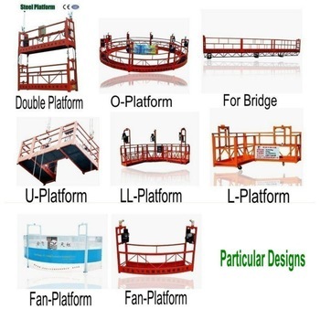 China fan shape Mast Climbing Work Platform manufacturer