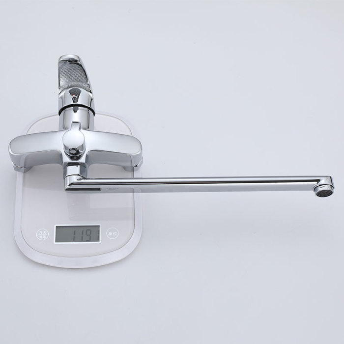 Elegant 40mm Electroplating Tap with Single Handle Design
