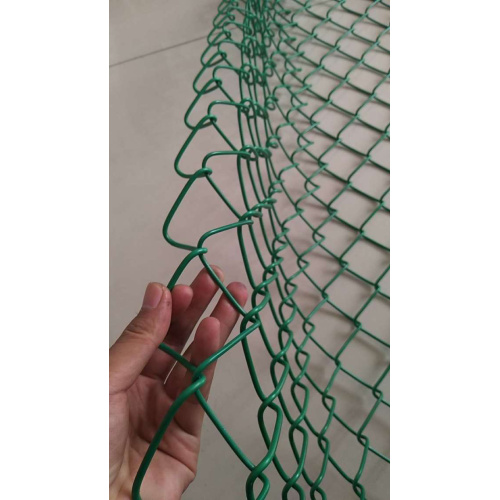 Mesh 50x50mm pvc coated used chain link fence