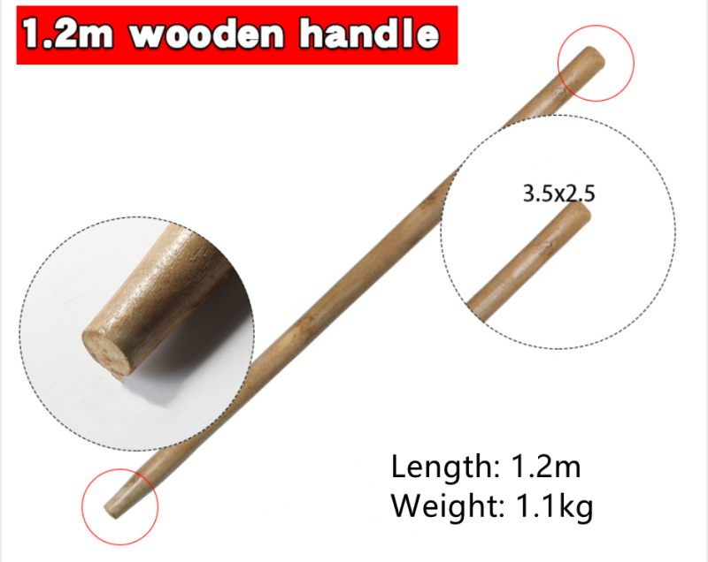 Weeding artifact hoe farm tool planting vegetables digging soil outdoor wasteland all-steel thickened digging hoe