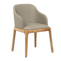 Special custom style grey Grace arm chairs