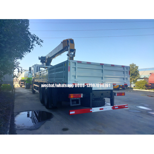 Brand New SHACMAN H3000 6X4 Truck With Cheap Crane 16Tons