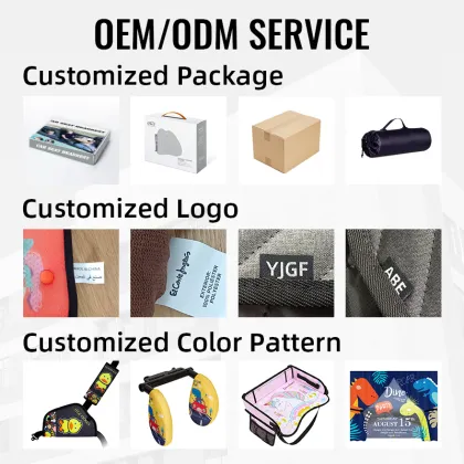 H-Shaped Baby Car Pillow: Neck Support and Headrest for Kids