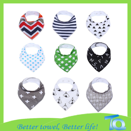 Baby Feeding Saliva Towel Infants Cartoon Animals Lunch Bib