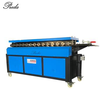 HVAC System TDF Flange Roll Making Machine for 1.5mm Galvanized Sheet Duct