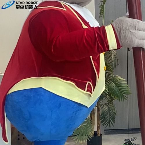 Anjing kartun animatronik berbicara untuk pertunjukan