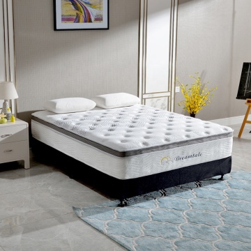 Eco-Friendly Hybrid Mattress with Organic Cotton and Cooling Gel