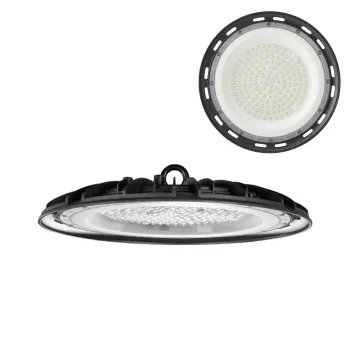 AC220V UFO LED High Bay Lights for Super Bright Commercial and Industrial Lighting in Warehouses, Workshops, and Garages