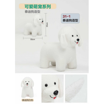 Wonderful High End Attractive Animal Stools Cute Pleasant Cozy Modern Teddy Animal Stool Manufactory