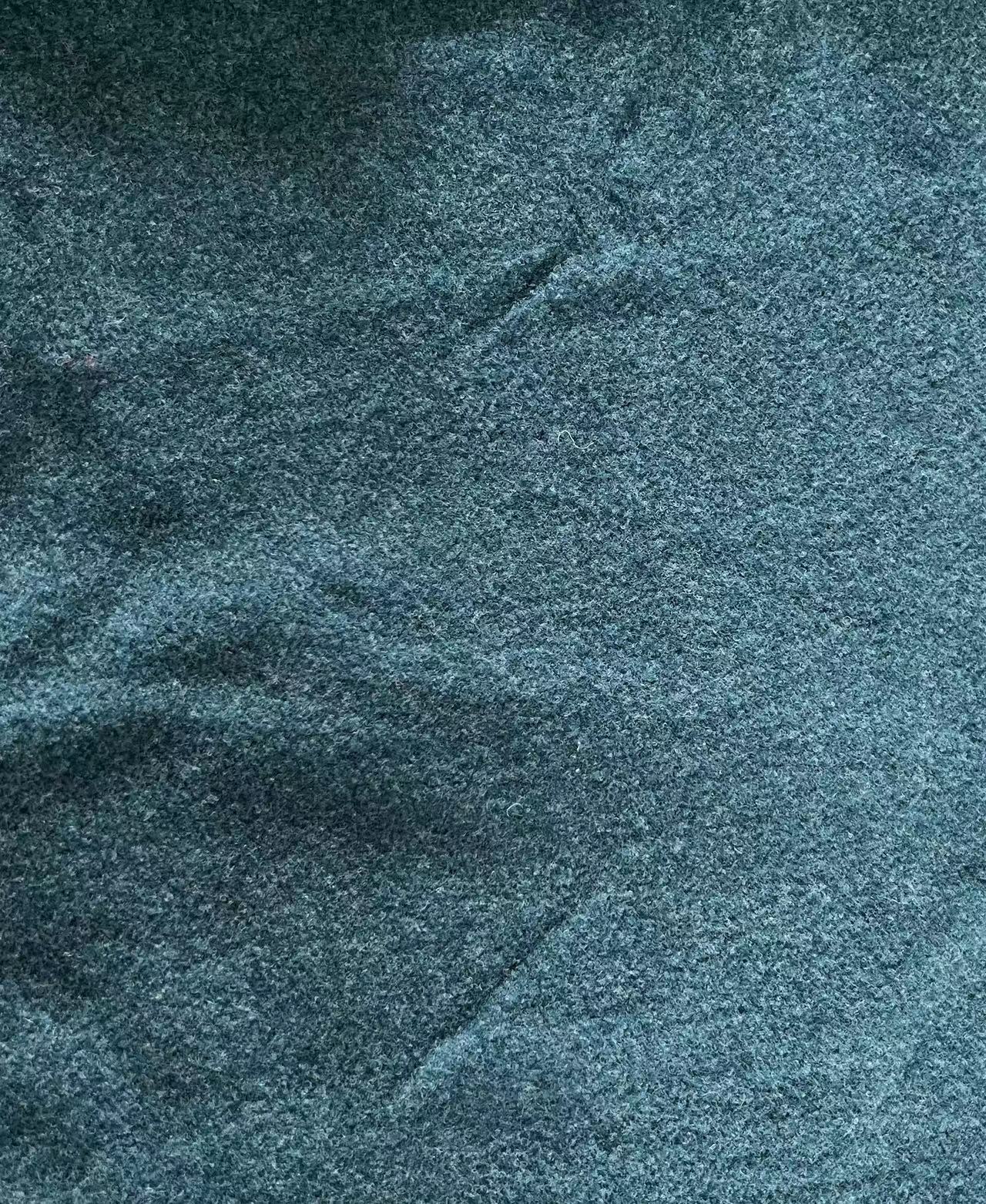 100% Knitted merino wool fleece fabric