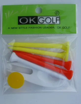 Golf accessory Wholesale golf tee bag golf divot tool