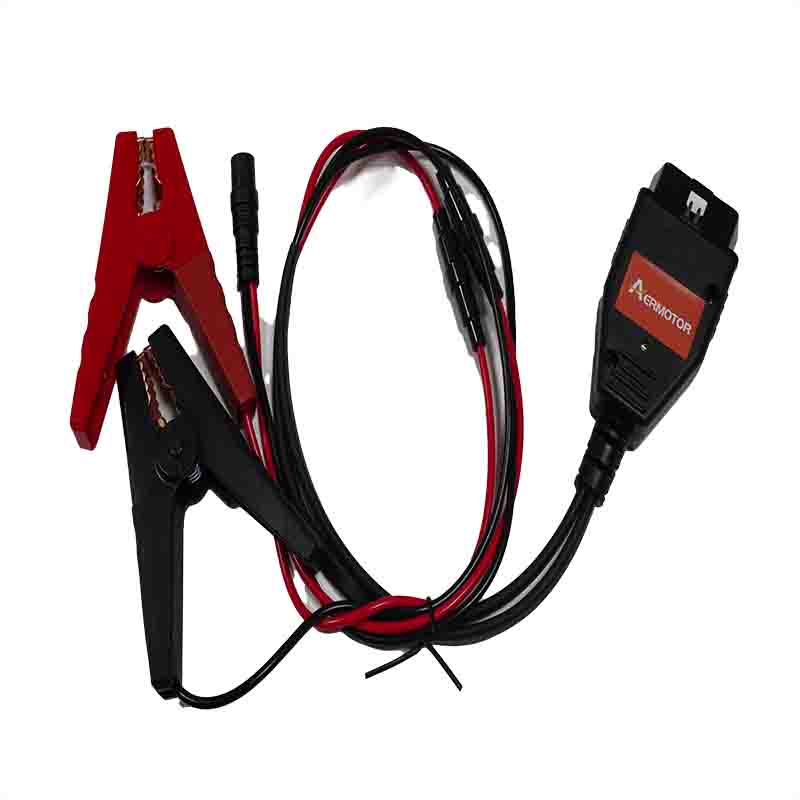 OBDII 16P lens red black