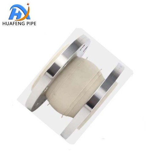 Food Grade Rubber Joint SS304 Flange for Food