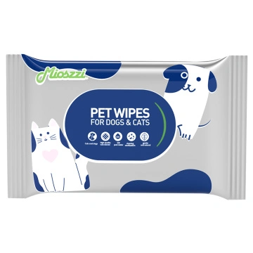 Salviette per cani e gatti umidificate biodegradabili - Pet Wipes