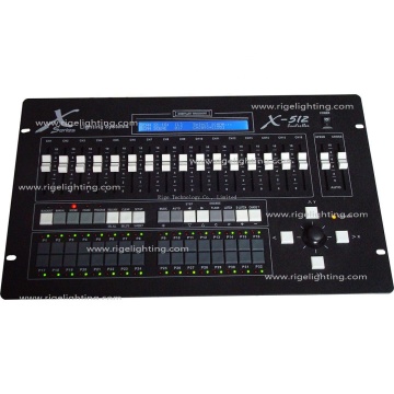 DMX lighting 512 rgb led light channel 16 slider controller