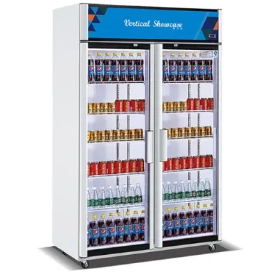 Stainless Steel Cold Air Commercial Kitchen Quality Display Showcase