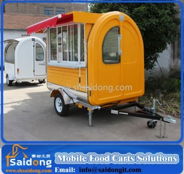 LOW PRICE mobile ice cream trailer/ice cream cart for sale/crepe food trailer design