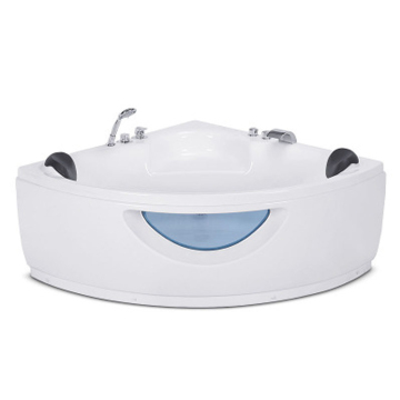Europe Popular Corner Massage Jets Indoor Spa Hot Tub Function Whirlpool
