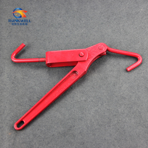 Red Painted Forged Lever Type Mini Load Binder