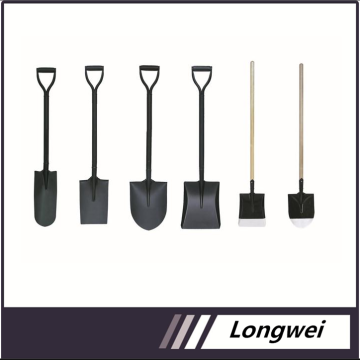 garden digging tools conjoined steel shovel