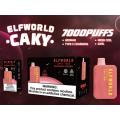 100% Original Elf Word Caky 7000 Puffs E-Zigarette