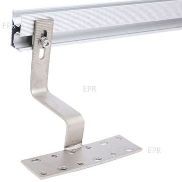EmperySolar Trapezoid Roof Hook Mount Solar Panel Complete Kit for House Installation
